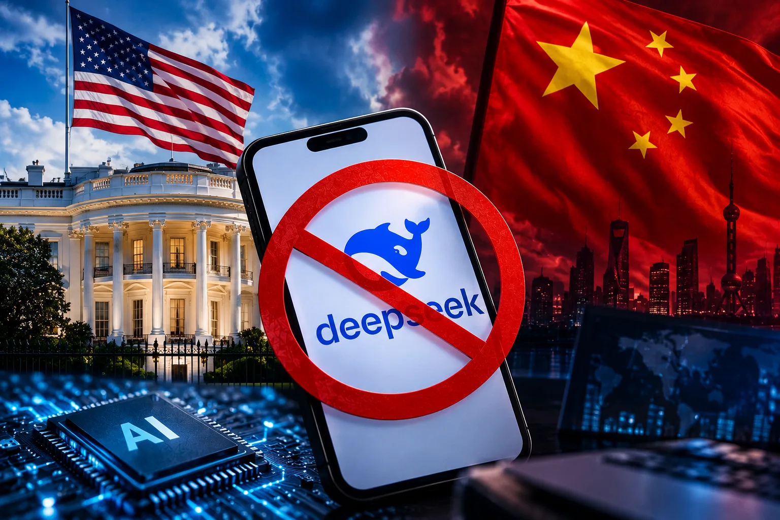 EUA proíbem DeepSeek em sistemas governamentais e ampliam disputa tecnológica com a China — Brasil & Mundo