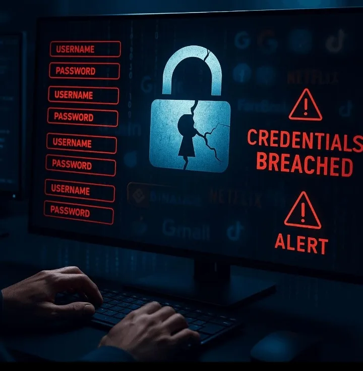 Imagem de capa da notícia: O roubo invisível de contas por infostealers: por que o 2FA via SMS e WhatsApp faliu e como funciona o sequestro de sessão